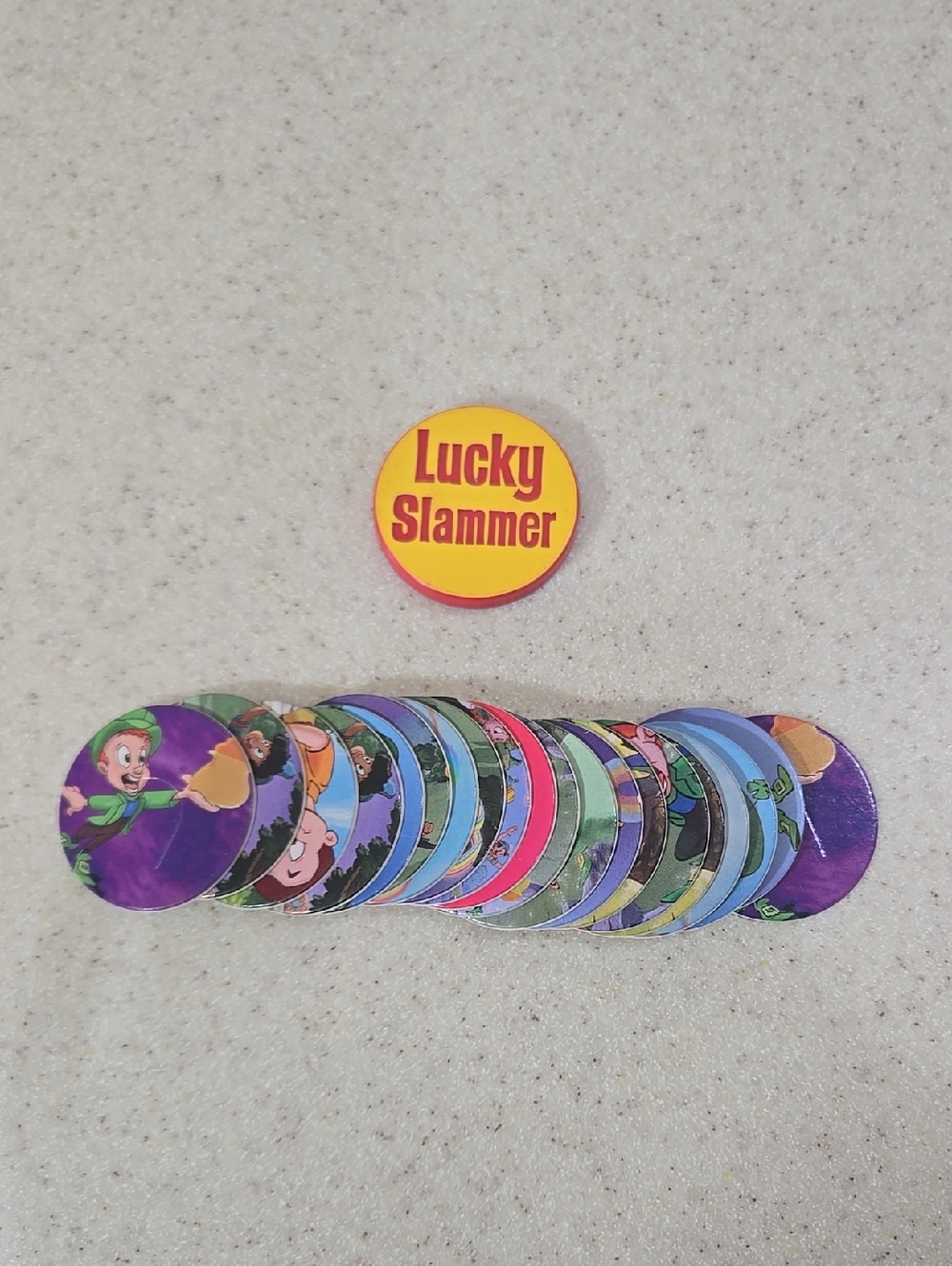 Vintage 1995 Lucky Charms POGS (Lot Of 20 + 1 Slammer)